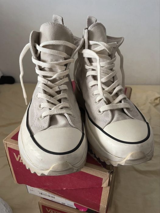 Converse Chuck Taylor All Star (cor creme/cinzento claro)