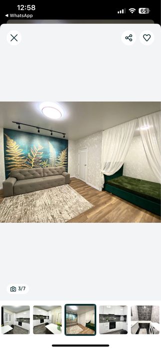 Здам 1к квартиру перша здача Виставка / Темп в обжитій новобудові