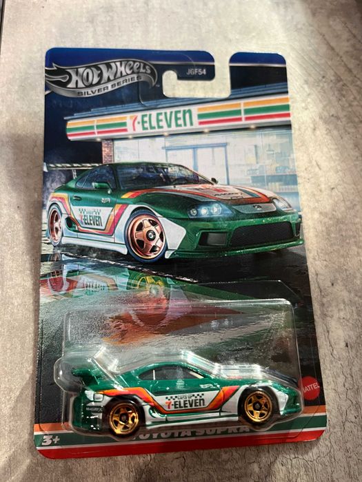 HOT WHEELS SILVER SERIES TOYOTA SUPRA 7 - Eleven Seven Premium mk4 rlc