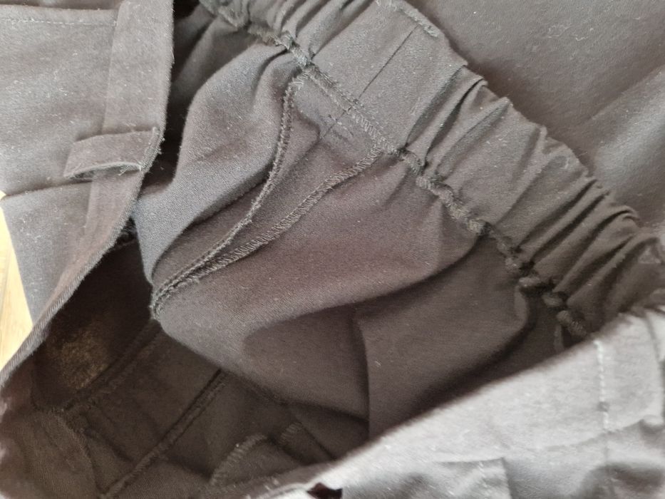 Spodnie damskie eleganckie garniturowe S