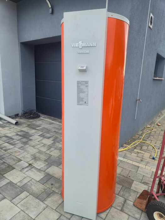 Bojler nierdzewny Kwasoodporny Viessmann 350l 2x wężownica solar