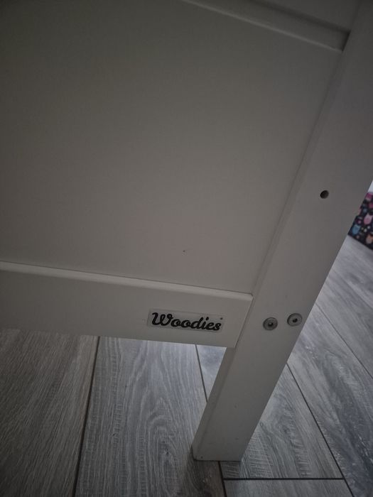 Łóżeczko niemowlęce Woodies 120x60 z materacem