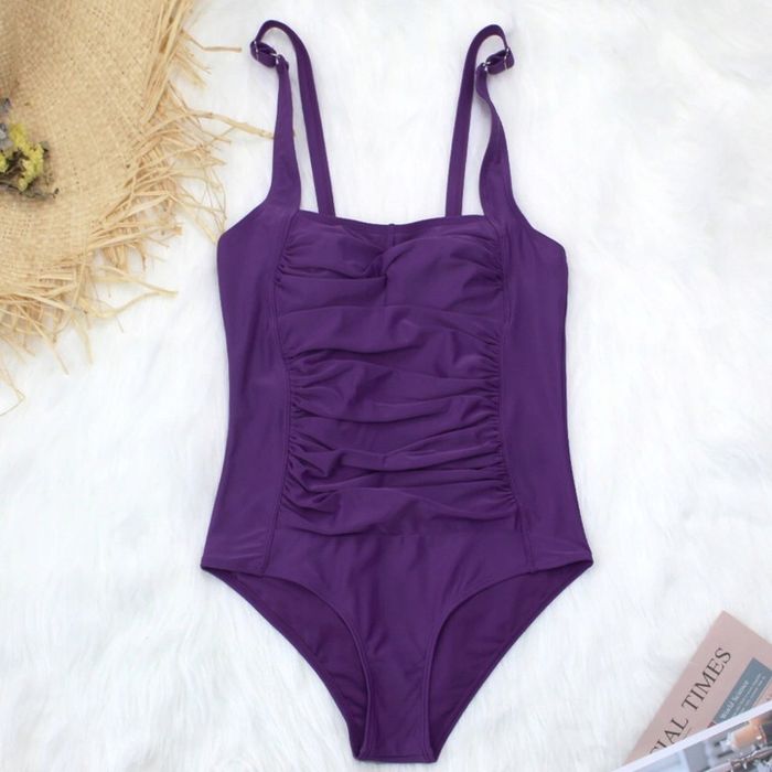 Jednoczęściowy Kostium Kąpielowy Wyszczuplający Strój Damski Modelując