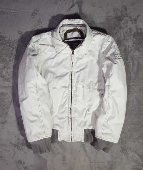 Kurtka jeansowa katana z bawełny vintage