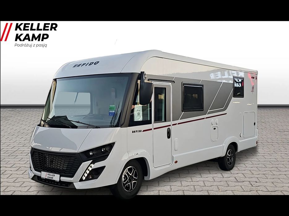 Rapido 850 F - Integra z łóżkiem królewskim / Kolekcja 2026  699 cm / 4 osobowy / Łóżko królewskie / Automat / Dealer RAPIDO