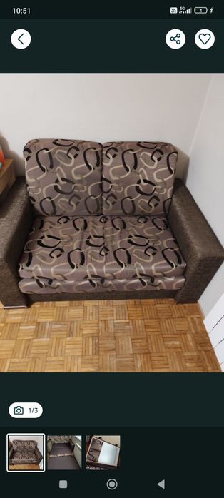 Sofa kanapa rozkładana