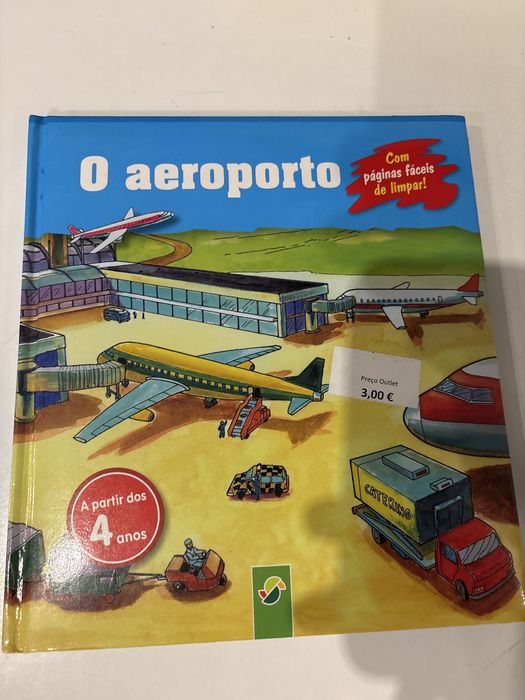 Livro infantil O aeroporto