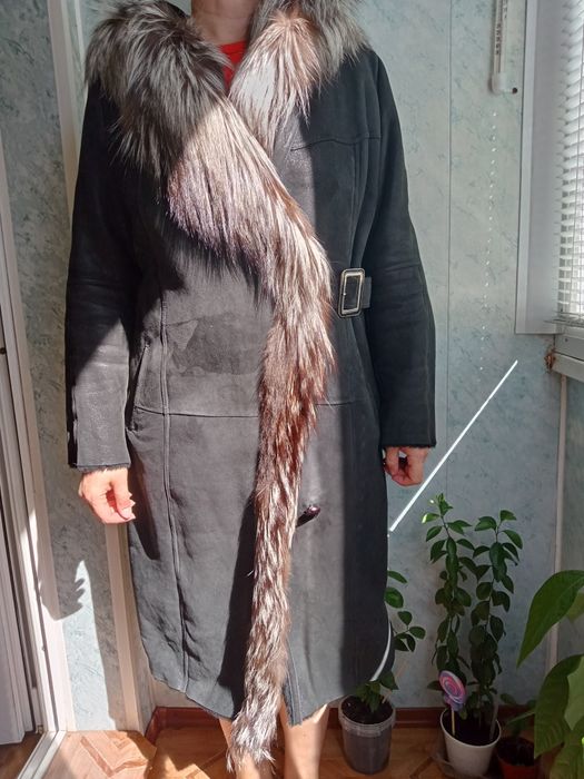 Дублянка жіноча з хутром