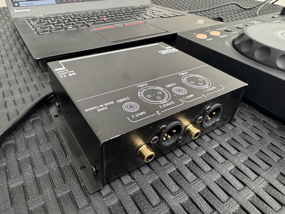 Interfejs Rane BB22 konwerter rca do xlr denon pioneer ddj nowy 791pln