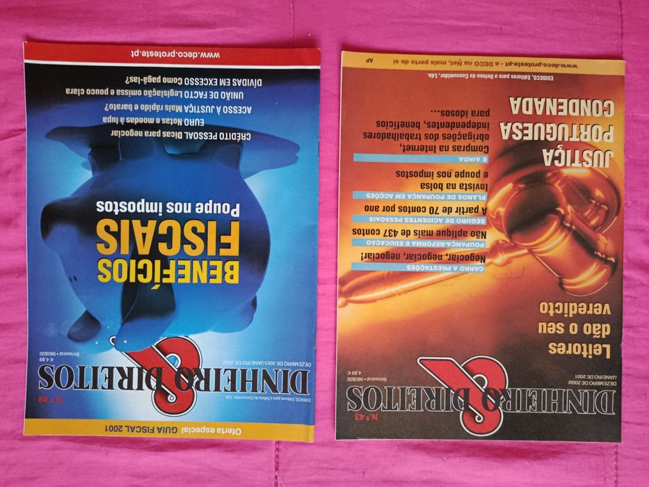 15 revistas DINHEIRO & DIREITOS
