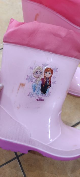 Дитячі гумові чоботи Disney Frozen / Крижане серце (розмір 33) 20.5см