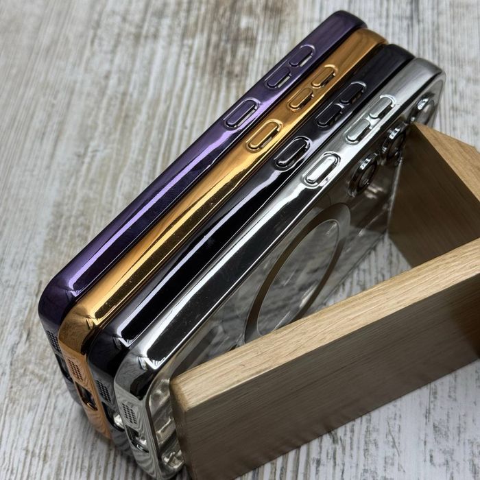 Чехол Chrome MagSafe на Samsung S25/ S25 Plus/ S25 Ultra чохол