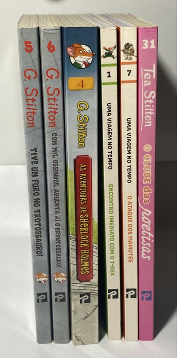 Livros Geronimo Stilton
