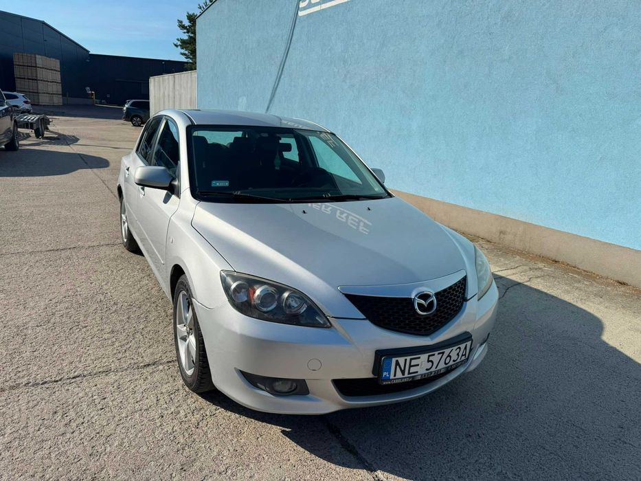 Mazda 3 1,6 Benzyna 105KM, Sprawna klima, Hak, 2kpl kół, Długie opłaty !