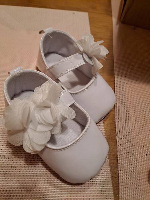 Buciki niemowlęce,  do chrztu, eleganckie