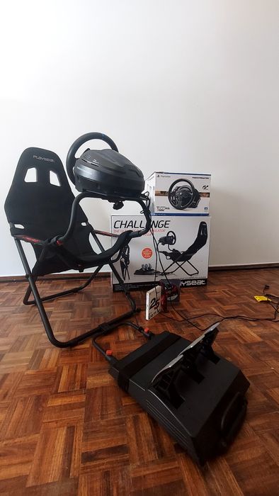 Gamer ' Volante cockpit trustmaster T300rsGt Playseat GT7