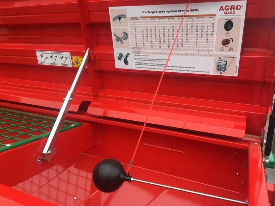 Siewnik Zbożowy SR 300 AGRO-MASZ,PROMOCJA,Brutto