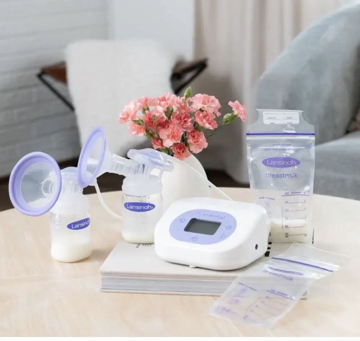 Подвійний електричний молоковідсмоктувач