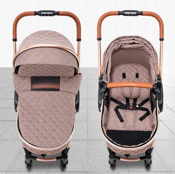 Wielofunkcyjny Wózek 3w1 – Gondola, Spacerówka, Fotelik + Akcesoria!