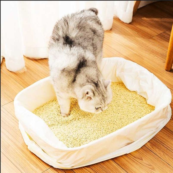 worki do kuwety mocne z taśmą wytrzymałe 40 szt XL