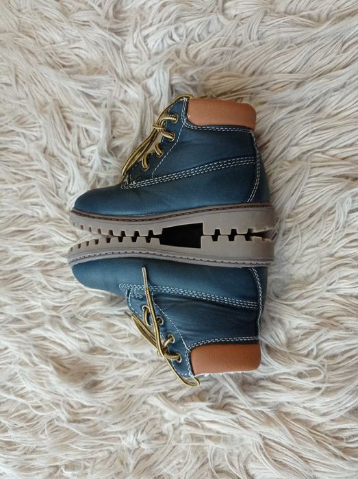 Buty zimowe trapery botki ocieplane rozmiar 23