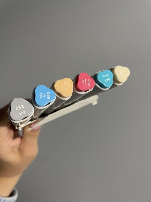 Маркери акварельні Santi sketch Anime