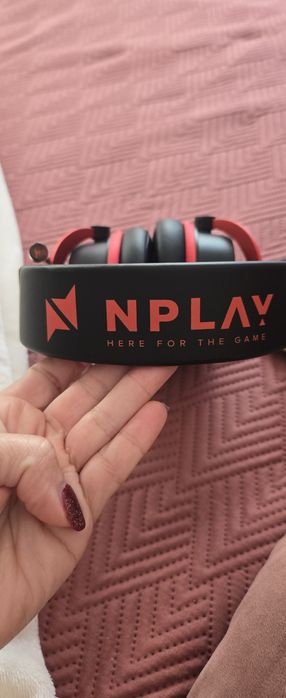 Auscultadores Gaming NPLAY Contact Wireless RGB