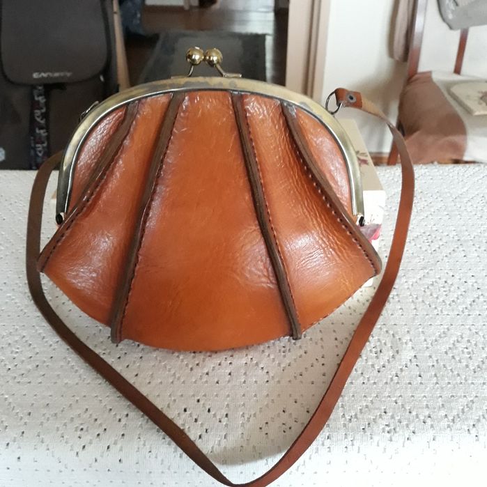 Torebka ze skóry naturalnej