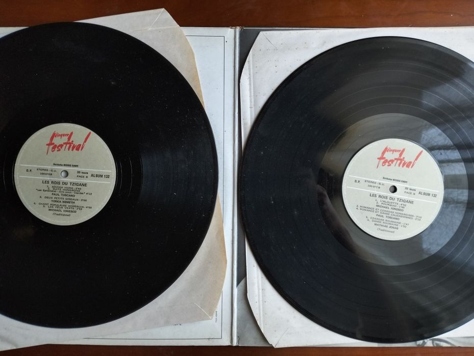 Disco de vinil LP x2 Les Rois du Tzigane
