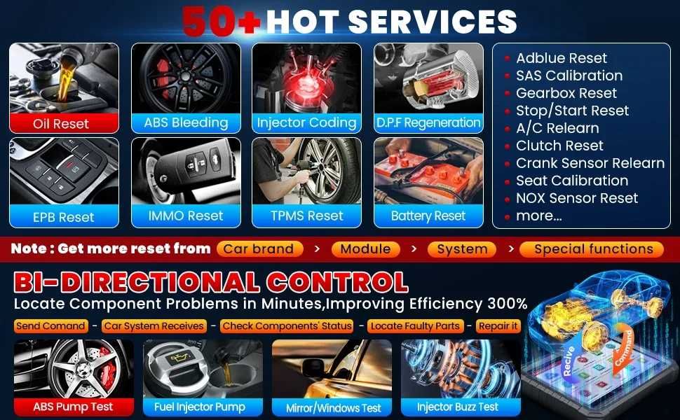 Launch X431 PRO3S+ ELITE Maquina Diagnóstico OBD Profissional (NOVO)