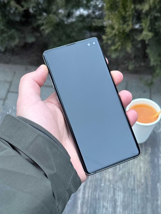 Samsung Galaxy S10 Plus 8/128GB Black Європеєць, С10 Плюс + Чохол