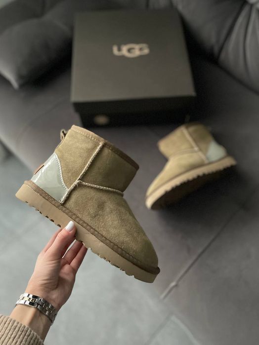 Кросівки Кроссовки UGG Mini Begie Беги Бегі Кросовки Демісезон