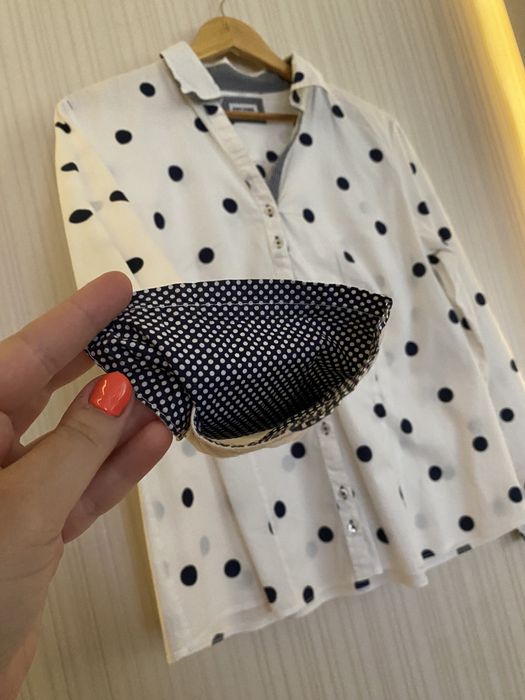 REZERWACJA Koszula w kropki Gerry Weber PREMIUM