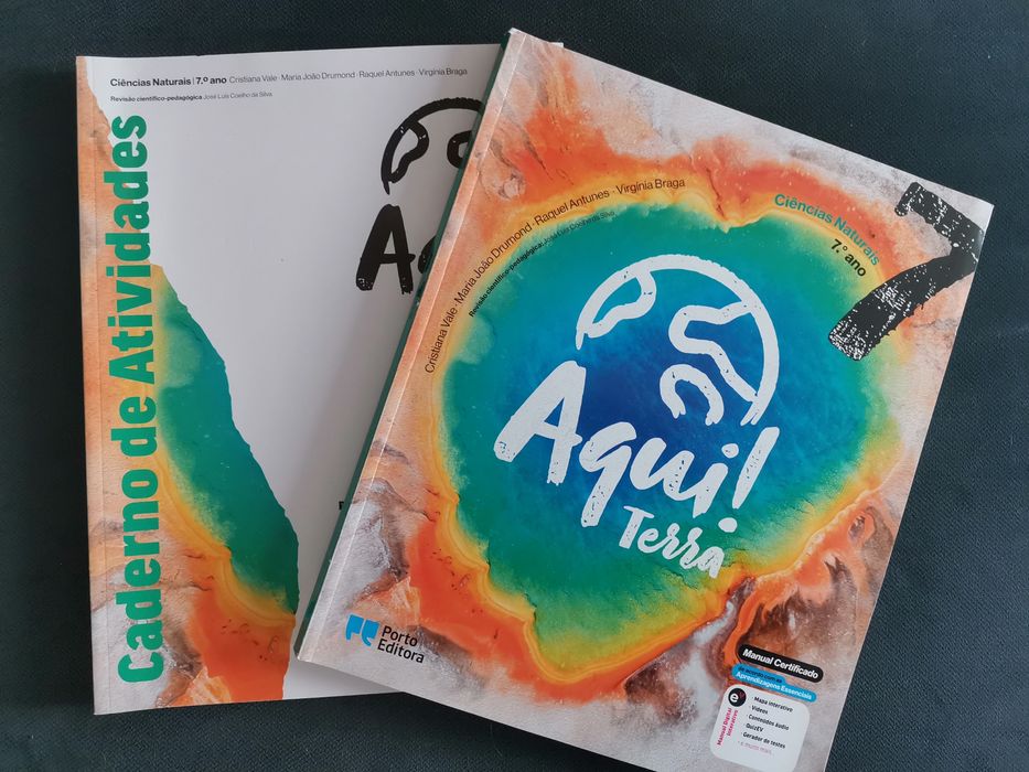 Manual novo Ciências Naturais 7°ano "Aqui Terra"