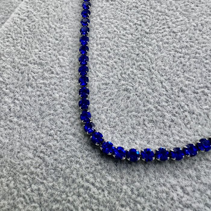 Colar Riviera 3mm em Aço Inoxidável – Banho Ouro 18k