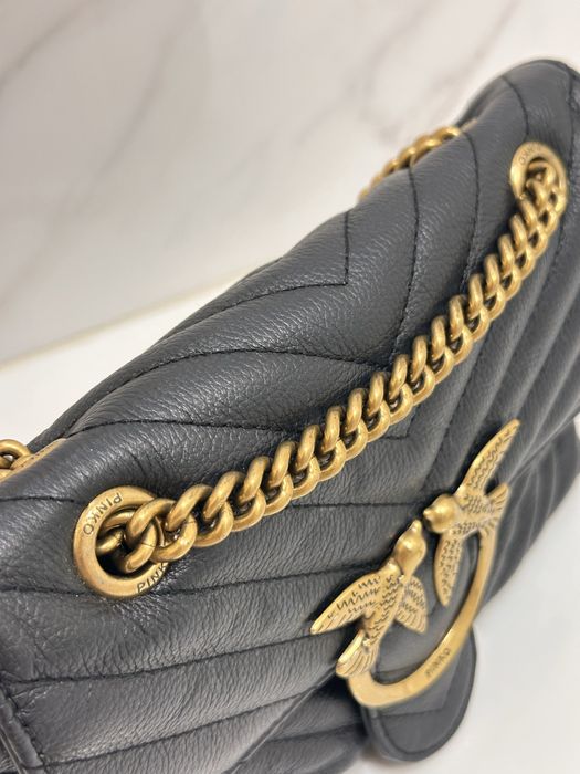 Czarna torebka pinko mini love bag one