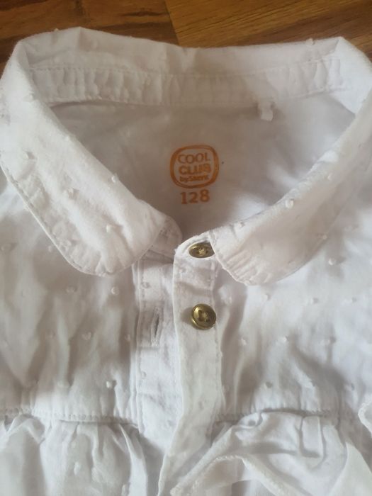 Strój galowy,apel, bluzka cool club, sukienka na galowo