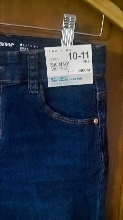 calças novas de menina 10-11 anos