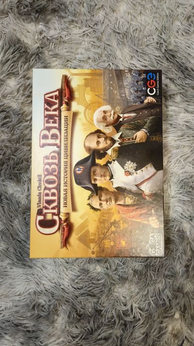 Настільна гра "Сквозь века: Новая история Цивилизации"; російською