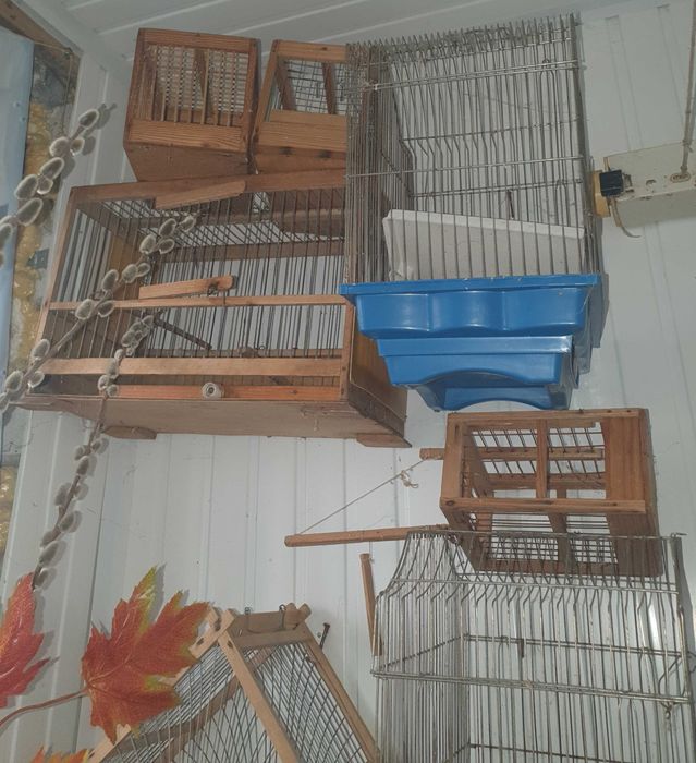 Клітки,ловушки,переноски для птахів