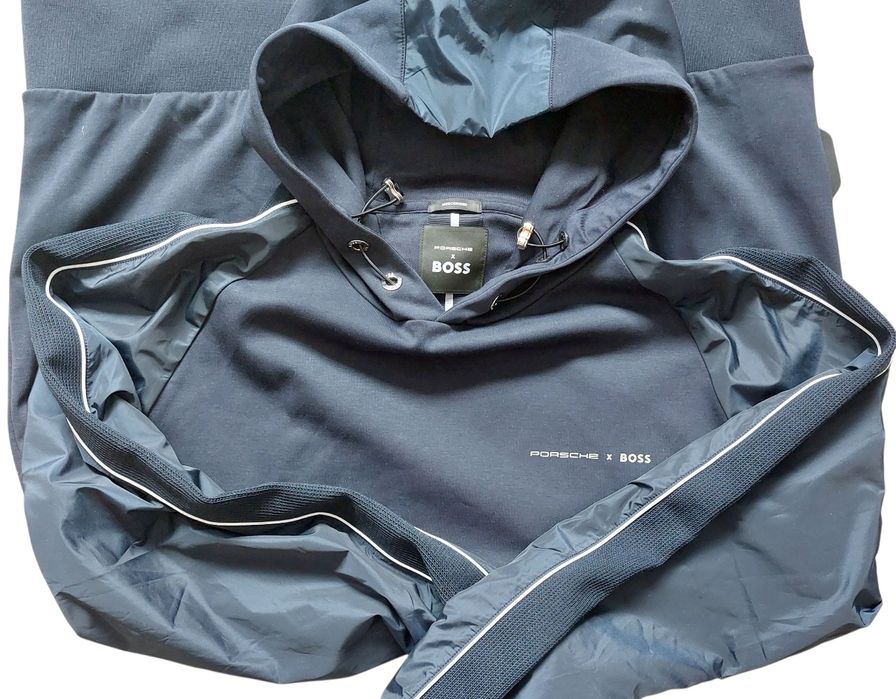 Hugo Boss x Porsche nowa bluza męska z kapturem r. XXL