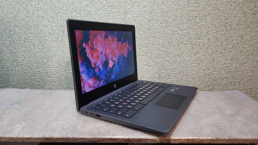 Невбиваємий HP Chromebook 11 G8》Ноутбук для школи, роботи, кіно》Тайп-С