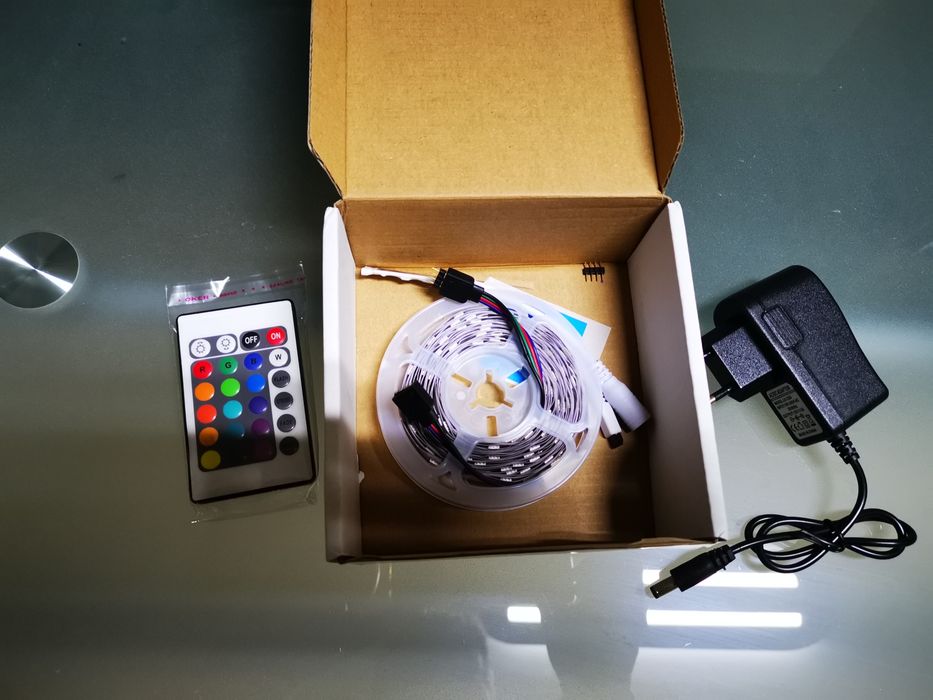 Fita led 5m nova com portes incluídos