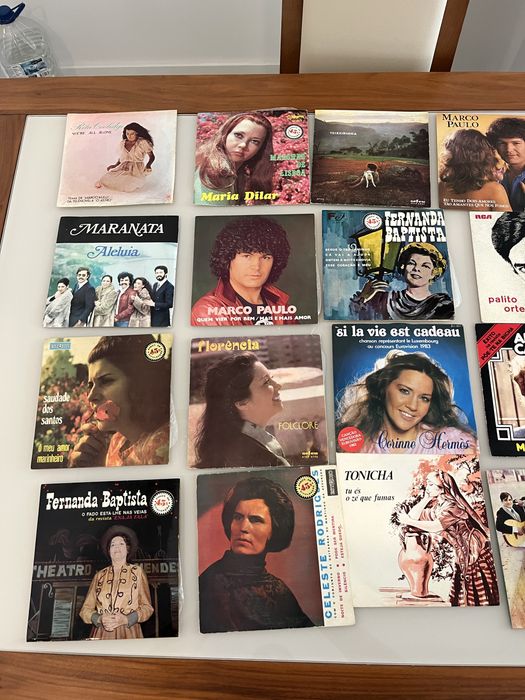 Discos de vinil anos 70/80/90