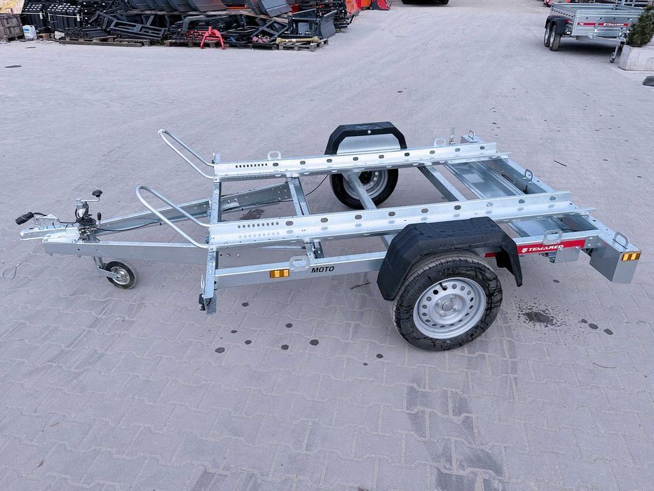 TEMARED MOTO 2 Premium DMC 750 kg na 2 motocykle bez podłogi