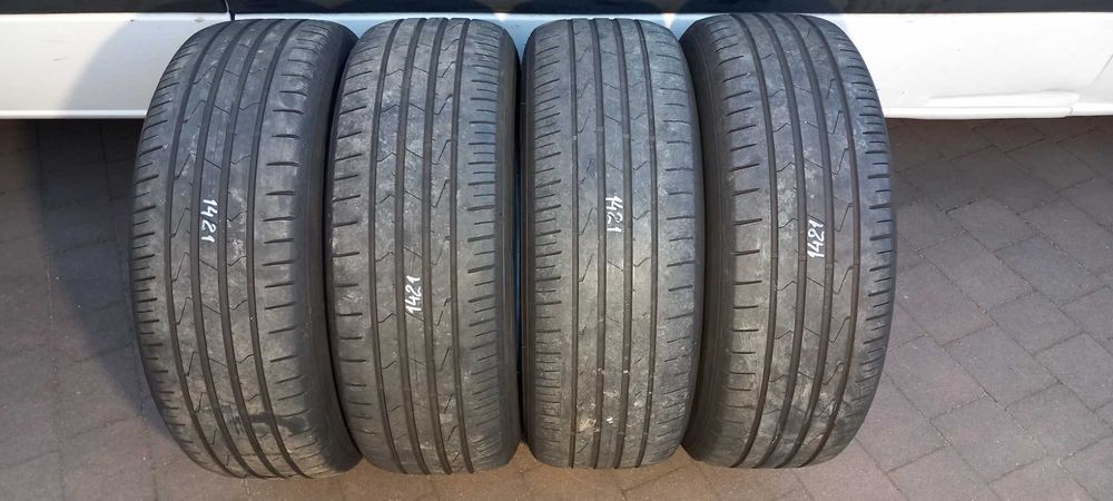 Koła lato oryg. AUDI A6  7.5x17, 5x112, ET36 + Hankook 225/60R17, 2021r