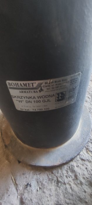 Studzienka zasuwa pokrywa hydrant hydrantowa