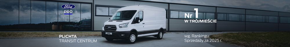 Ford Transit Centrum PLICHTA Gdańsk top banner