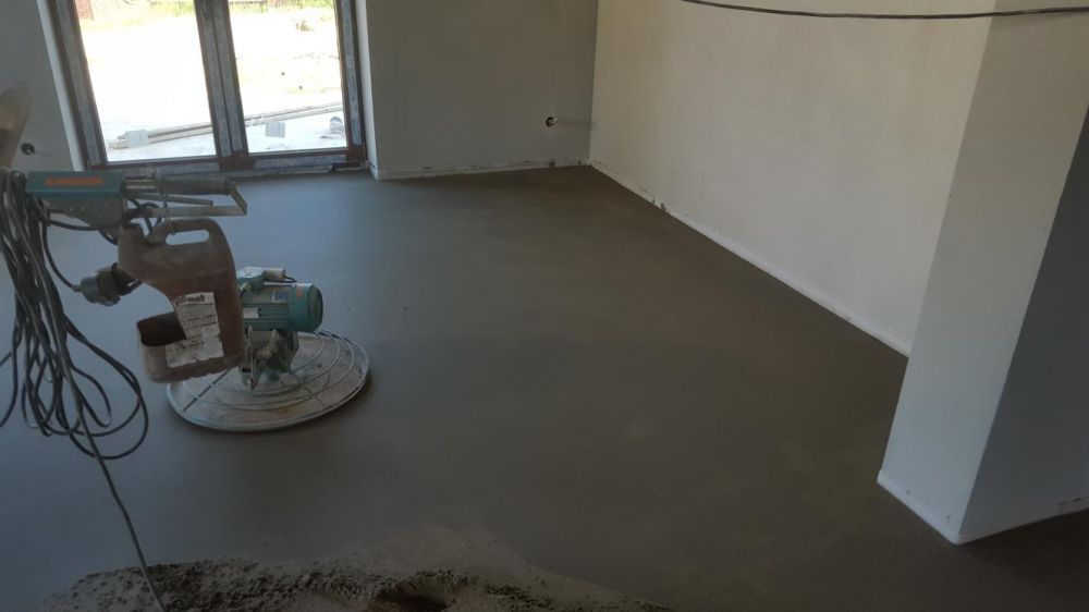 Najtaniej Posadzki wylewki betonowe Mixokretem Zacieranie mechaniczne ...