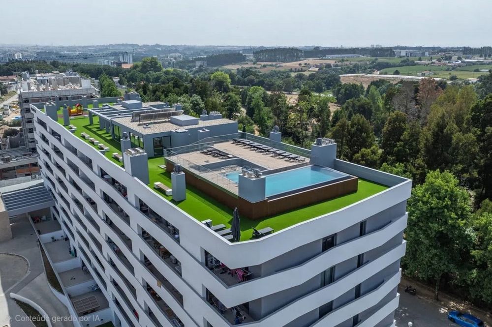 1 Quarto em apartamento de luxo Maia para alugar